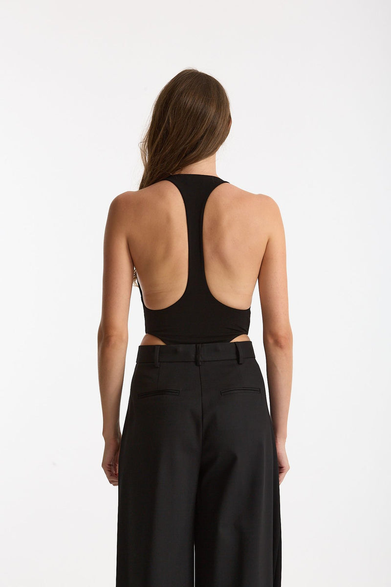 Body scollato nero women The andamane - 4