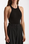 Body scollato nero women The andamane - 2