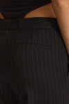 Pantalone gessato nero women The andamane - 5