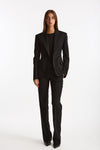 Giacca slim gessata nero women The andamane - 2