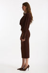 Abito midi marrone women The andamane - 2
