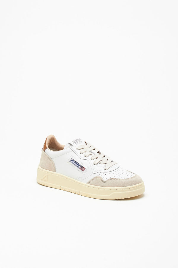 Sneakers MEDALIST LOW-AULW-LS02 in pelle e suede women Autry