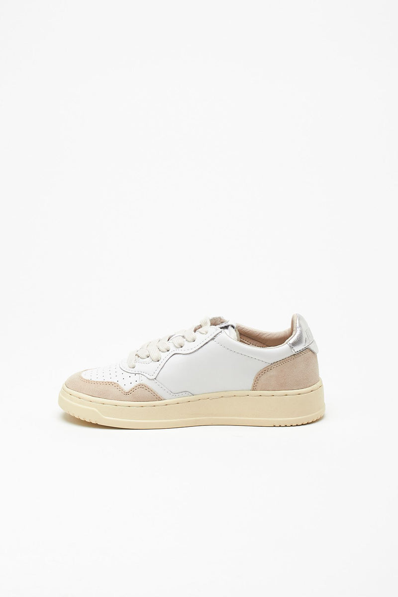 Sneakers MEDALIST LOW-AULW-LS74 in pelle e suede women Autry - 4