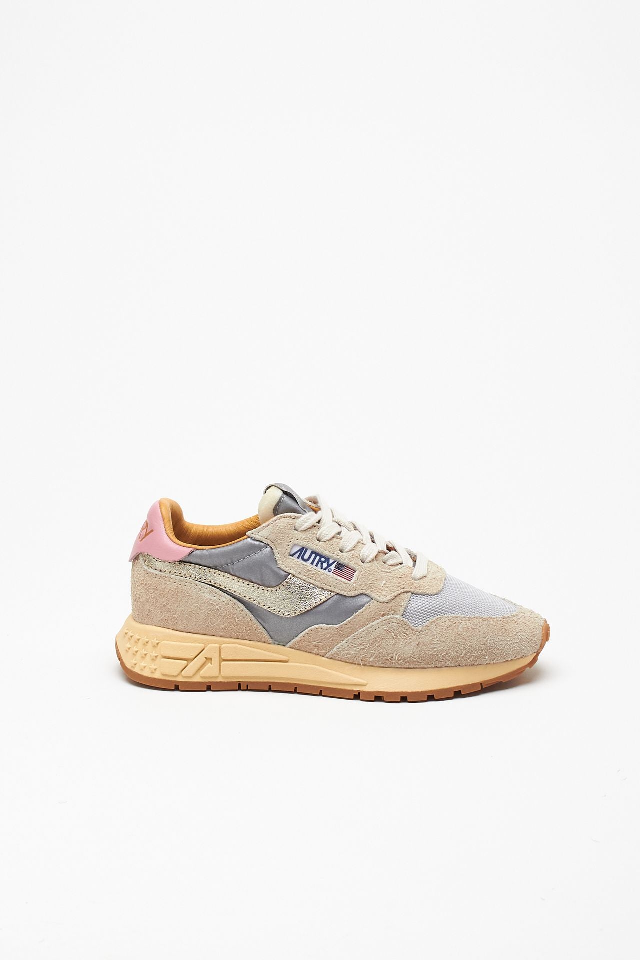 Sneakers REELWIND LOW-WWLW-RL06 in pelle e suede women Autry - 1