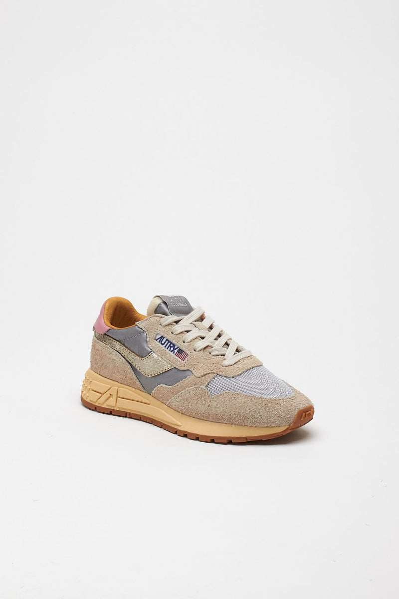 Sneakers REELWIND LOW-WWLW-RL06 in pelle e suede women Autry - 2