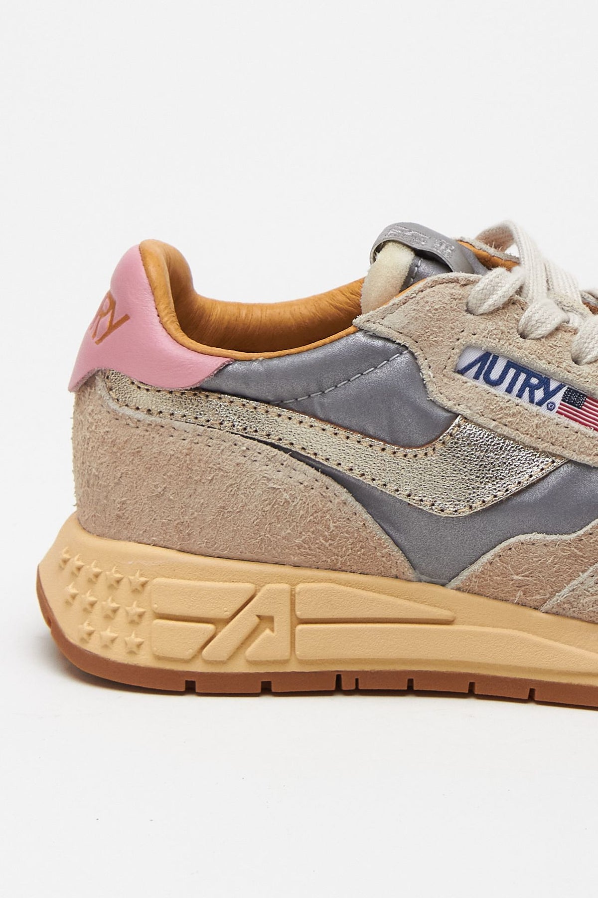 Sneakers REELWIND LOW-WWLW-RL06 in pelle e suede women Autry - 6
