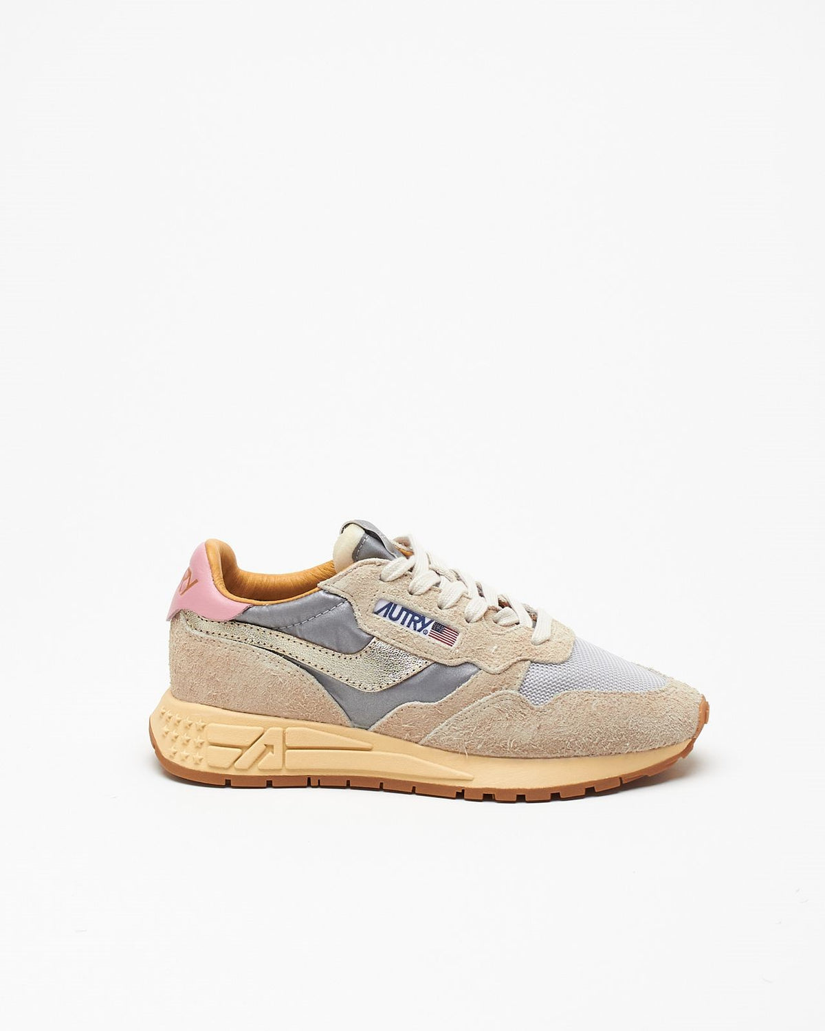 Sneakers REELWIND LOW-WWLW-RL06 in pelle e suede women Autry - 8