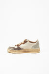 Sneakers MEDALIST LOW SUPER VINTAGE-AVLW-MT08 in pelle women Autry - 4