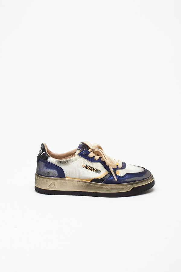 Sneakers MEDALIST LOW SUPER VINTAGE-AVLW-KH03 in pelle women Autry
