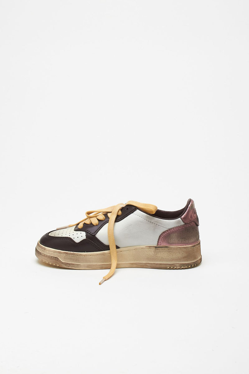 Sneakers MEDALIST LOW SUPER VINTAGE-AVLW-SV62 in pelle women Autry - 4