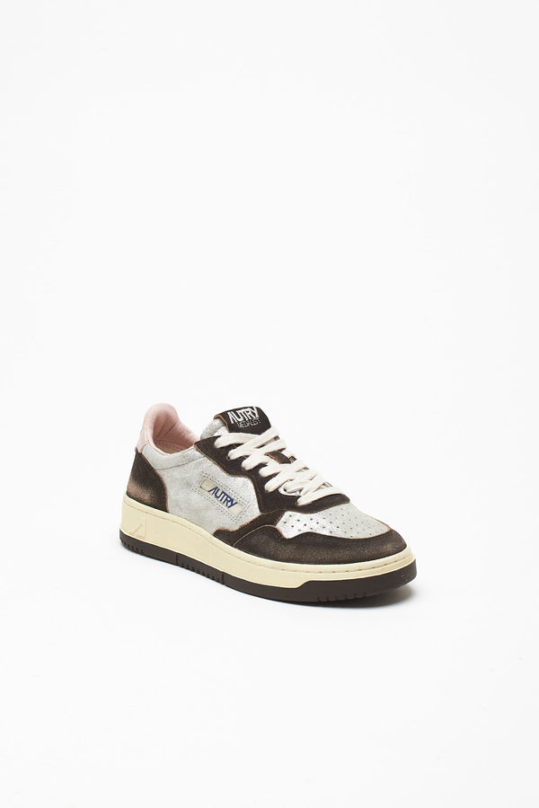 Sneakers MEDALIST LOW BICOLOR-AVLW-YB02 in pelle women Autry