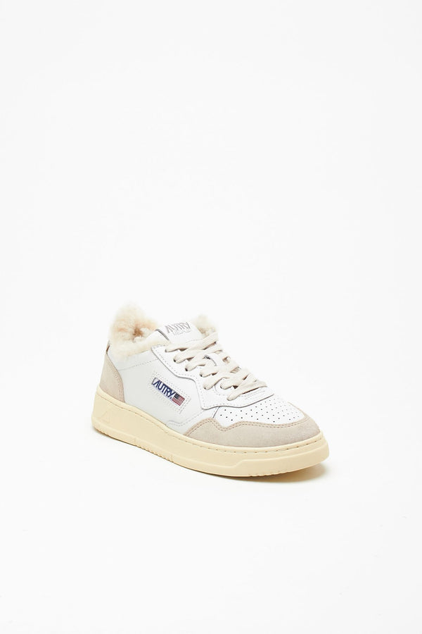 Sneakers MEDALIST MID-AUXW-LS75 in pelle e suede women Autry