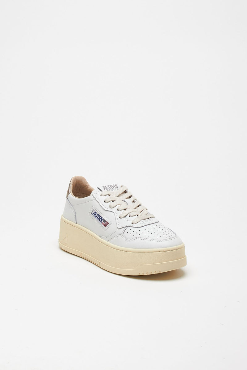 Sneakers MEDALIST PLATFORM MID-PTLW-LL27 in pelle e suede women Autry - 2