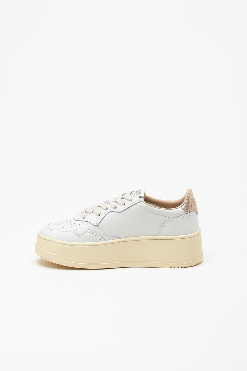 Sneakers MEDALIST PLATFORM MID-PTLW-LL27 in pelle e suede women Autry - 4