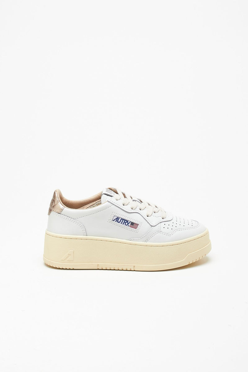 Sneakers MEDALIST PLATFORM MID-PTLW-LL27 in pelle e suede women Autry - 1