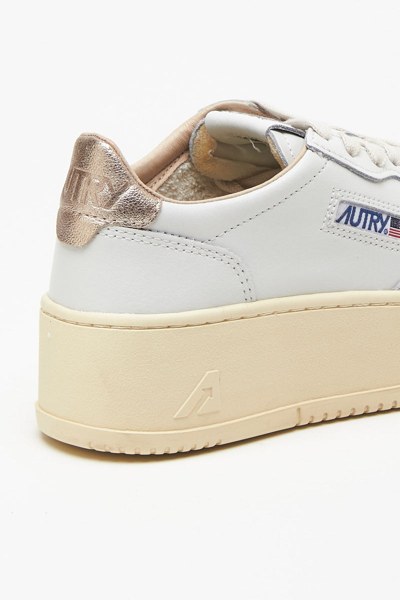 Sneakers MEDALIST PLATFORM MID-PTLW-LL27 in pelle e suede women Autry - 7