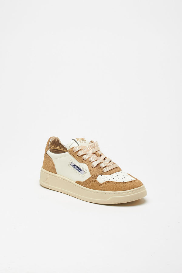 Sneakers MEDALIST LOW-AULW-TA03 in pelle e suede women Autry
