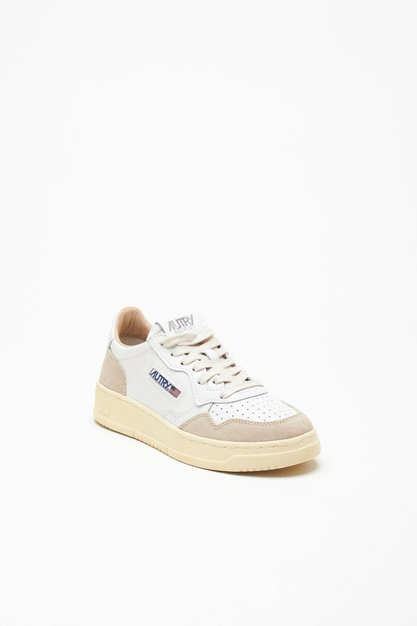 Sneakers MEDALIST LOW-AULW-LS33 in pelle e camoscio women Autry