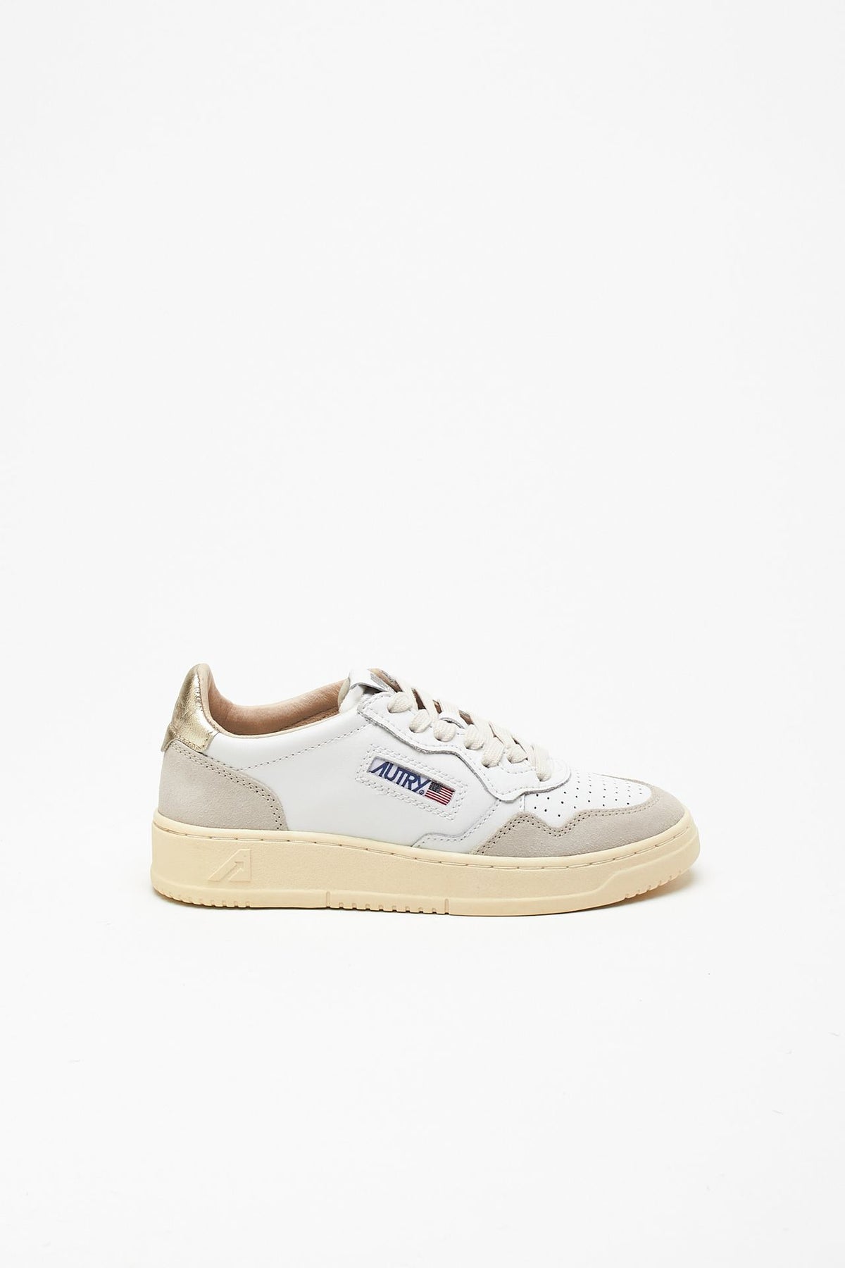 Sneakers MEDALIST LOW-AULW-LS75 in pelle e camoscio women Autry - 1
