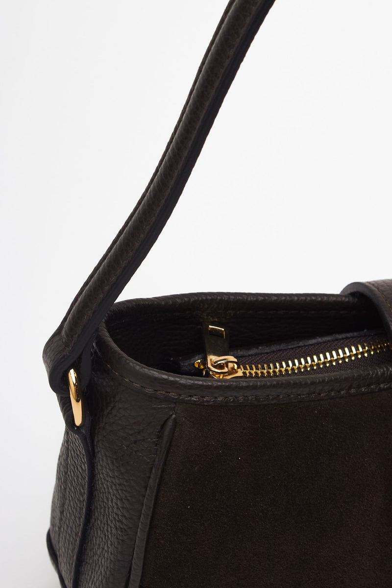 Borsa ISADORA in pelle testa di moro women Avenue 67 - 6