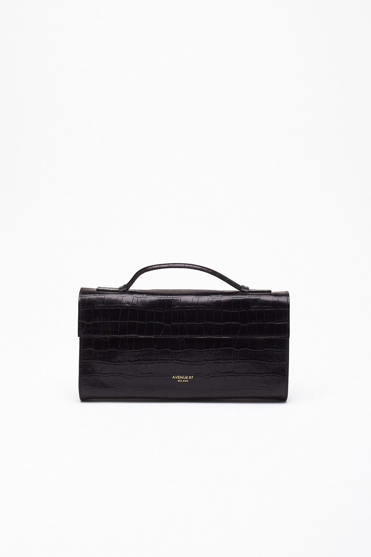 Borsa PALOMA in pelle cocco nero women Avenue 67 - 1