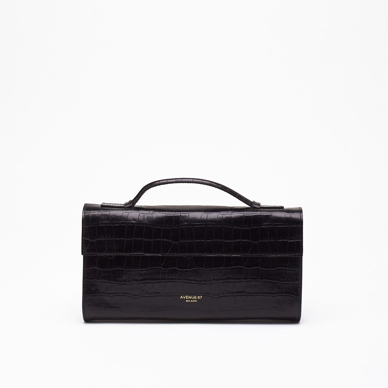Borsa PALOMA in pelle cocco nero women Avenue 67 - 6