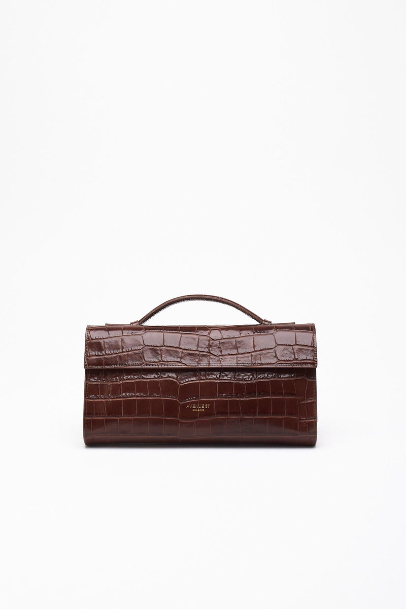 Borsa PALOMA in pelle cocco testa di moro women Avenue 67 - 1