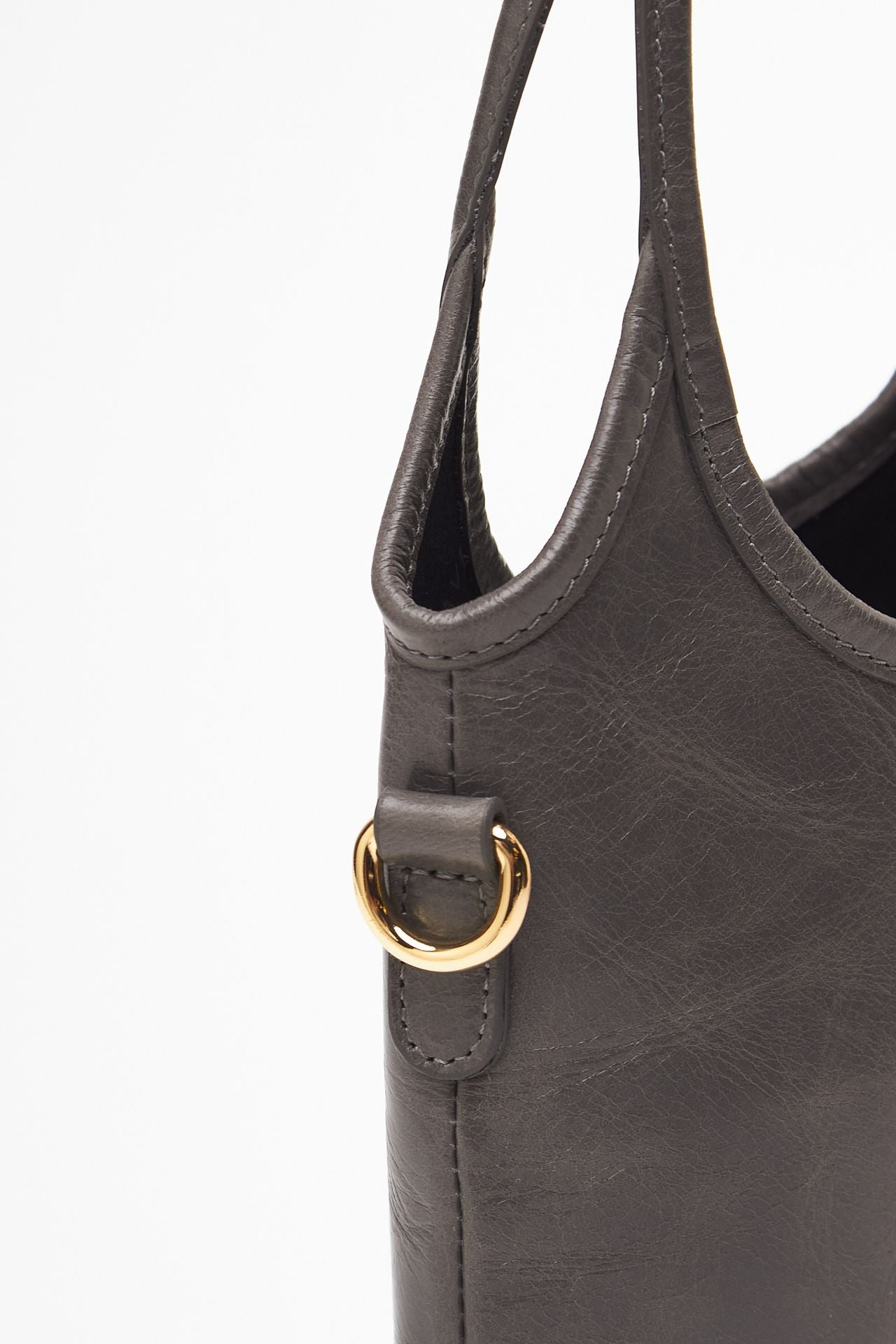 Borsa SHANTY XS in pelle grigio women Avenue 67 - 6