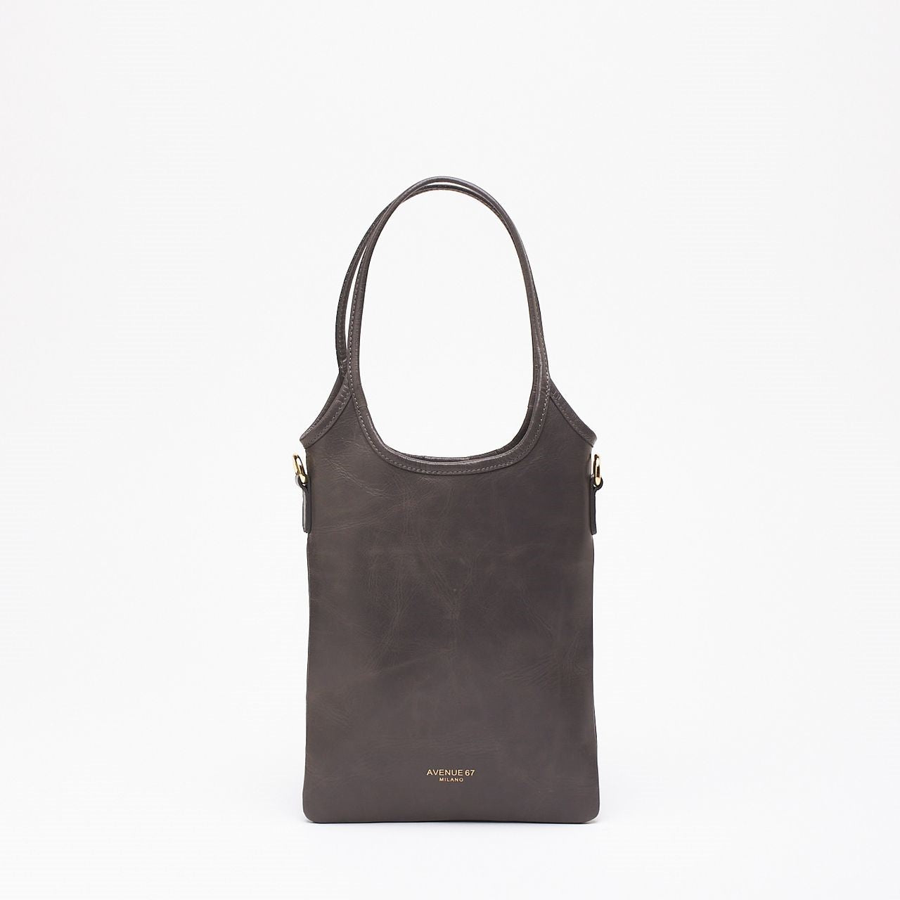Borsa SHANTY XS in pelle grigio women Avenue 67 - 7