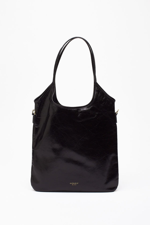 Borsa SHANTY in pelle nero women Avenue 67
