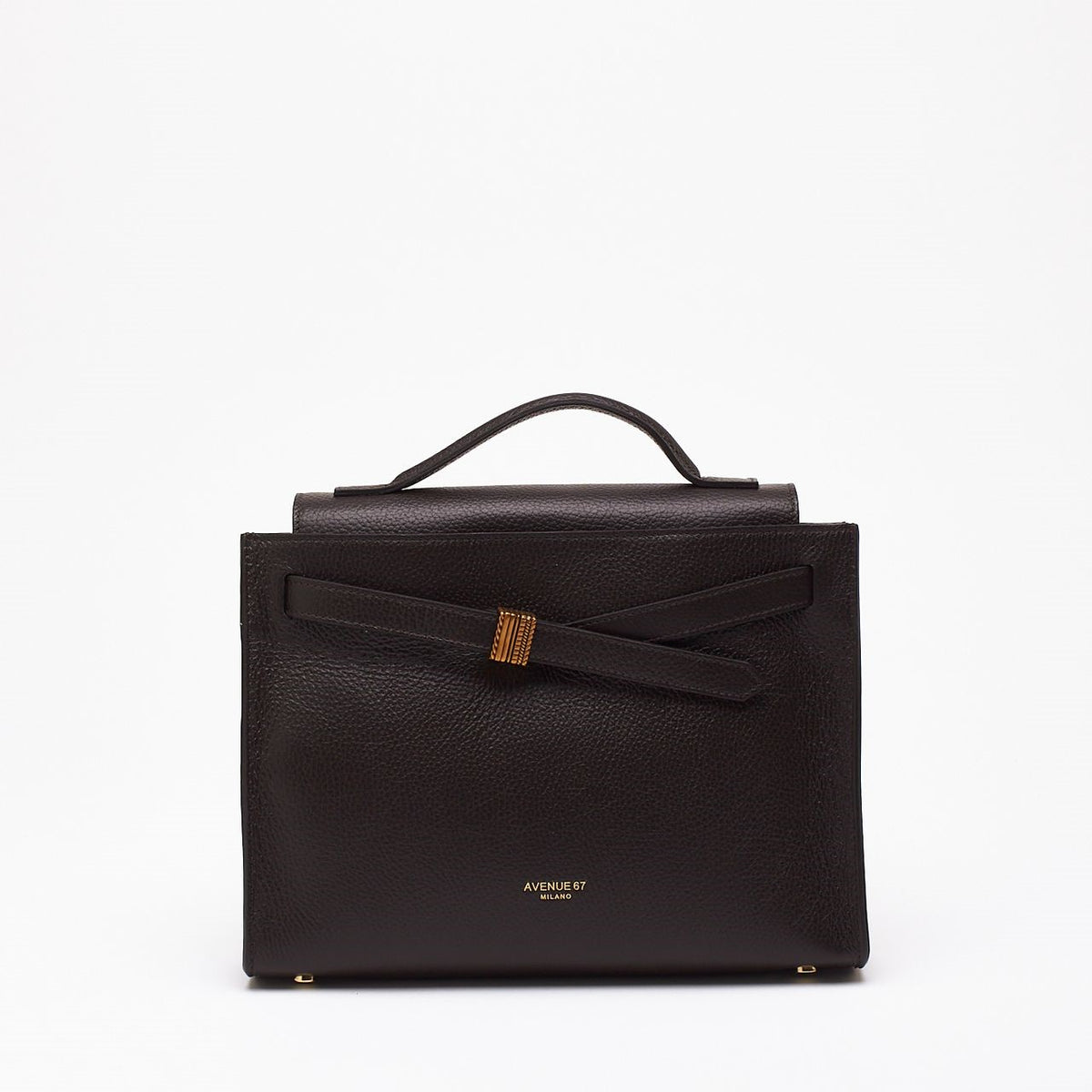 Borsa MILA in pelle dollaro testa di moro women Avenue 67 - 7