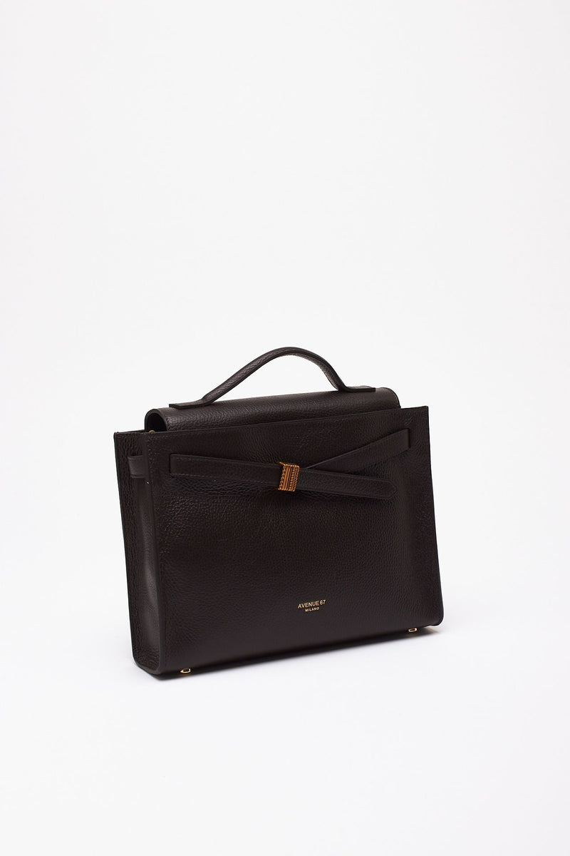 Borsa MILA in pelle dollaro testa di moro women Avenue 67 - 3
