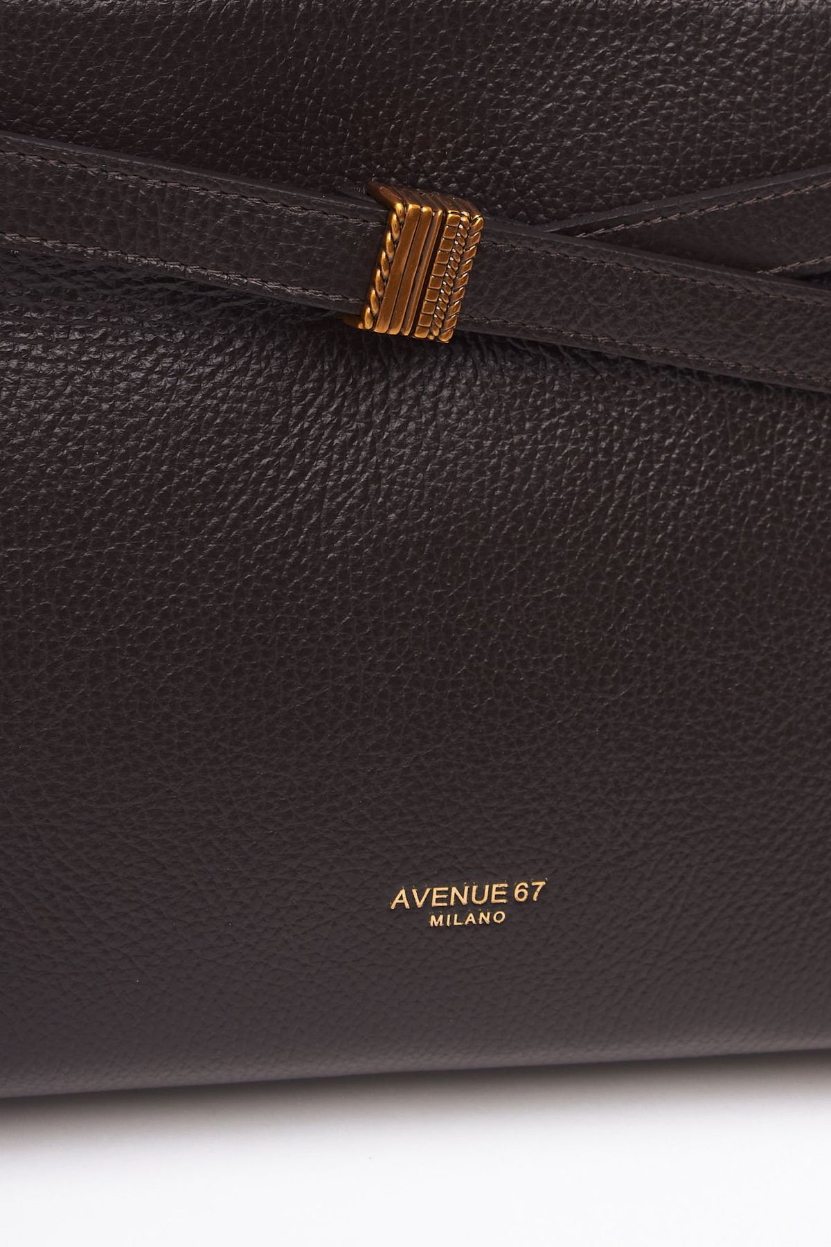 Borsa MILA in pelle dollaro testa di moro women Avenue 67 - 6