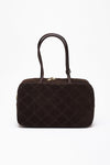 Borsa TRUNKY in suede testa di moro women Avenue 67 - 1