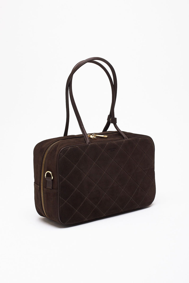 Borsa TRUNKY in suede testa di moro women Avenue 67 - 3