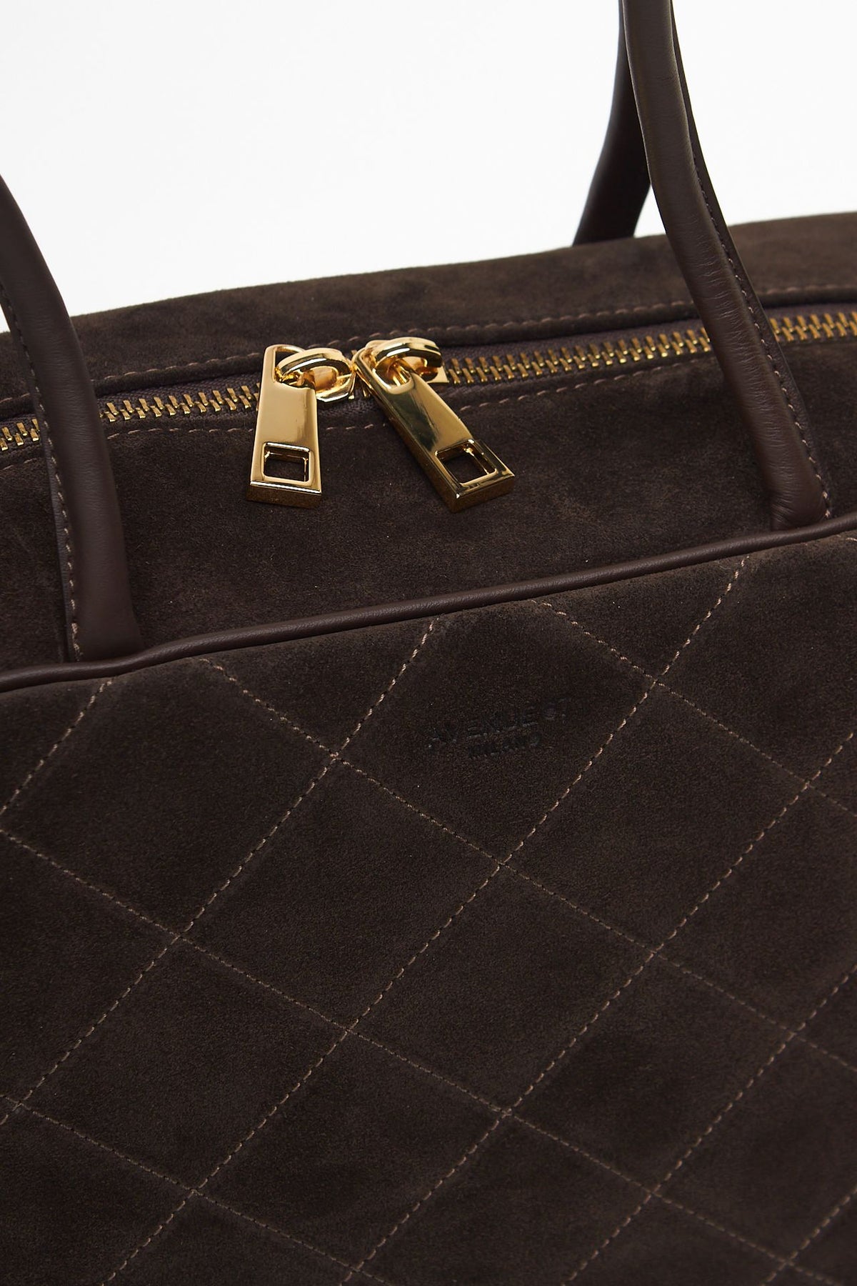 Borsa TRUNKY in suede testa di moro women Avenue 67 - 6