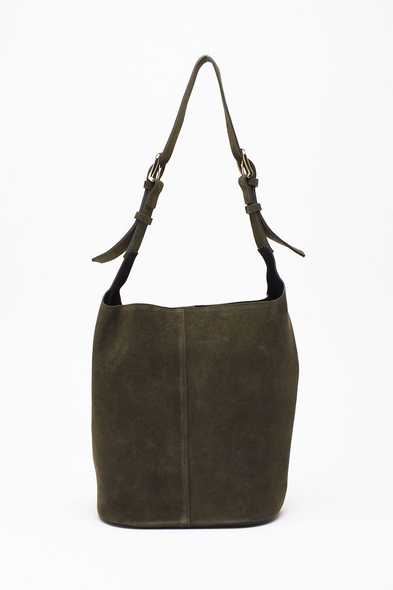 Borsa NOELIA in pelle scamosciata verde women Avenue 67 - 4