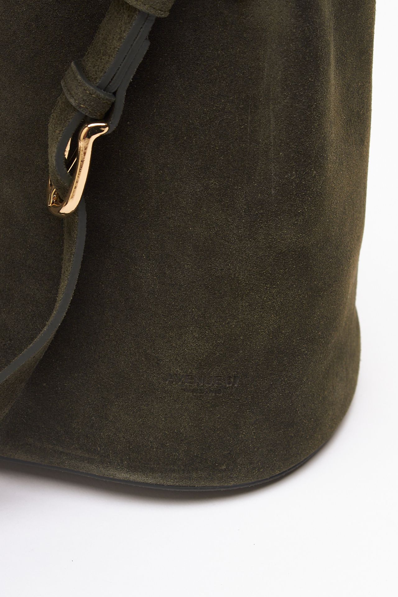 Borsa NOELIA in pelle scamosciata verde women Avenue 67 - 2