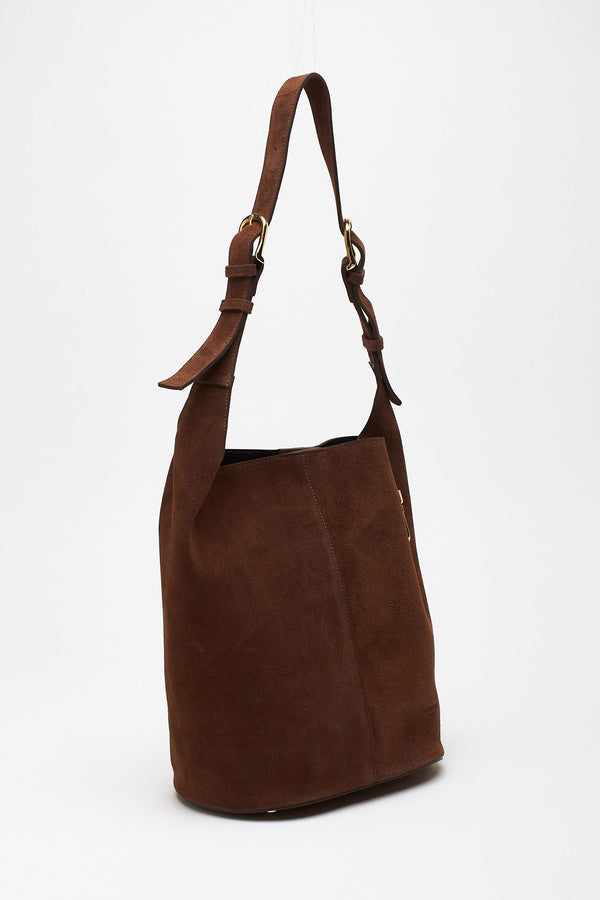 Borsa NOELIA in pelle scamosciata testa di moro women Avenue 67