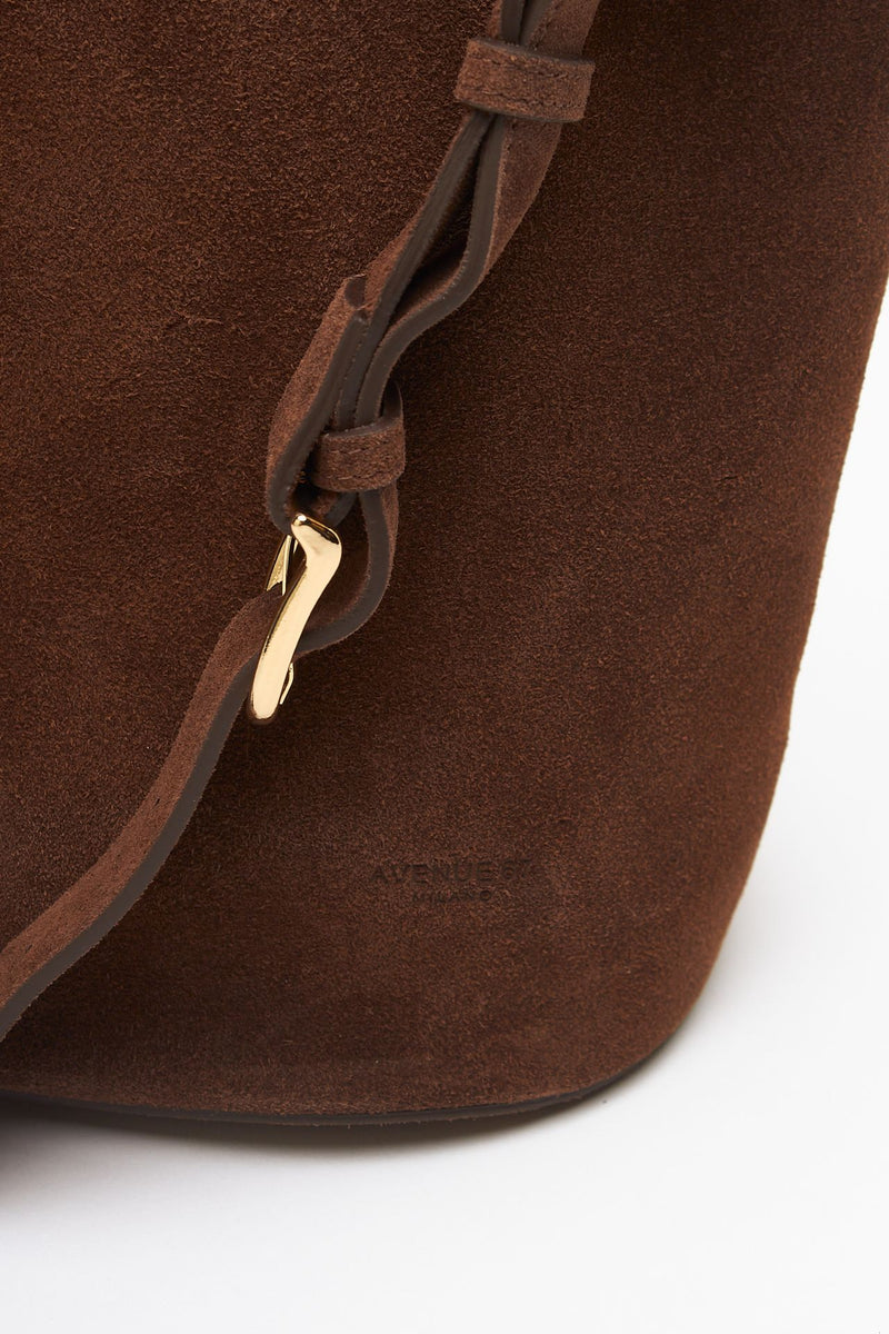 Borsa NOELIA in pelle scamosciata testa di moro women Avenue 67 - 3