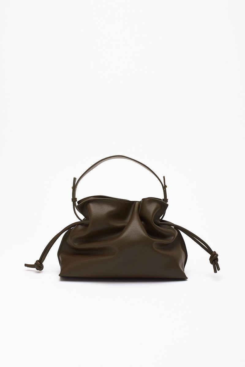 Borsa ELARA in pelle liscia verde militare women Avenue 67 - 5