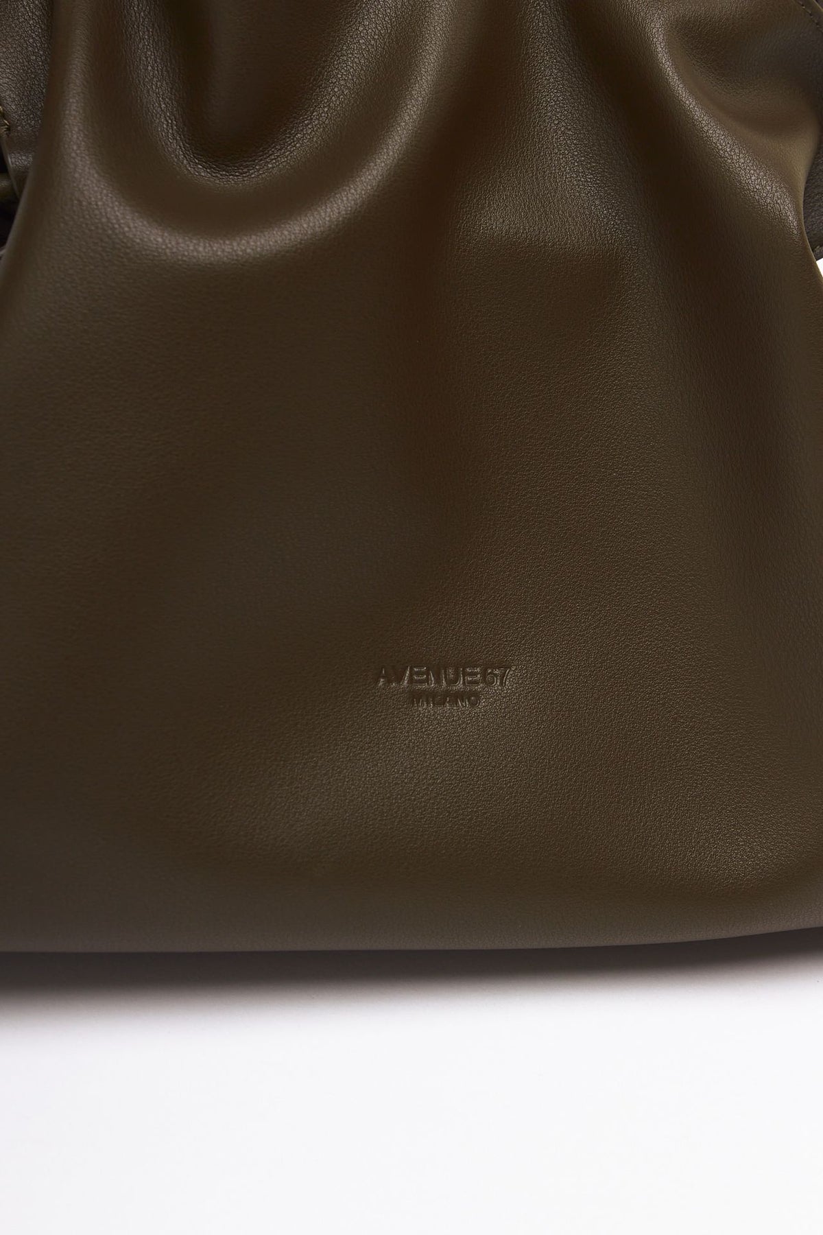 Borsa ELARA in pelle liscia verde militare women Avenue 67 - 6