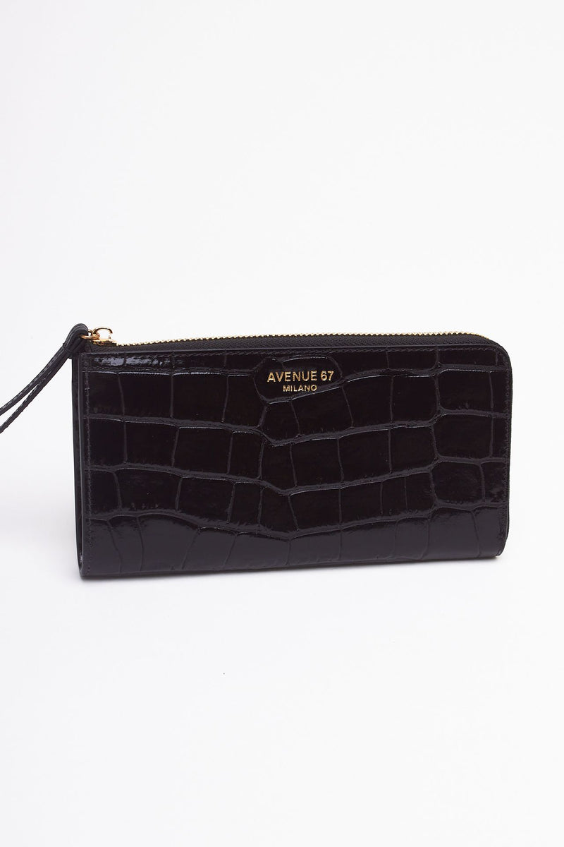 Portafogli SAM COCCO in pelle nero women Avenue 67 - 2