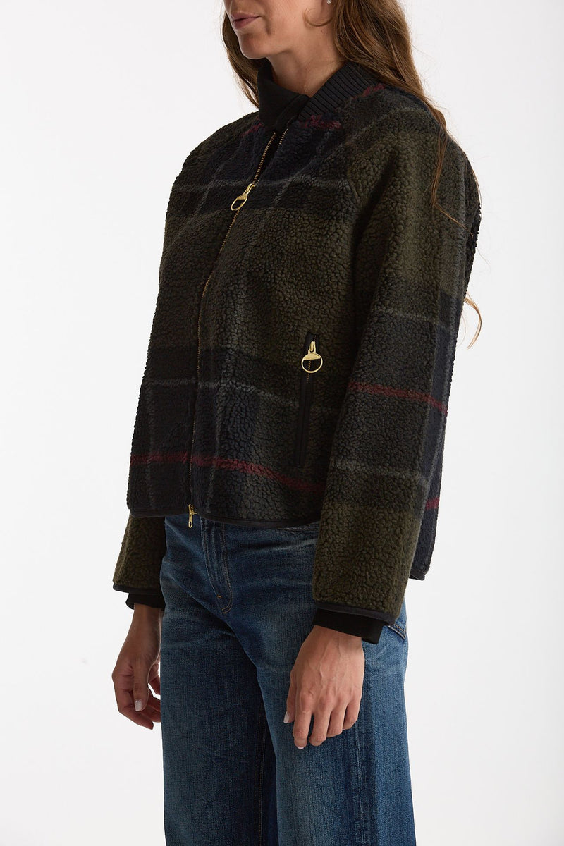 Felpa orsetto KIRKLEES FLEECE check women Barbour - 2