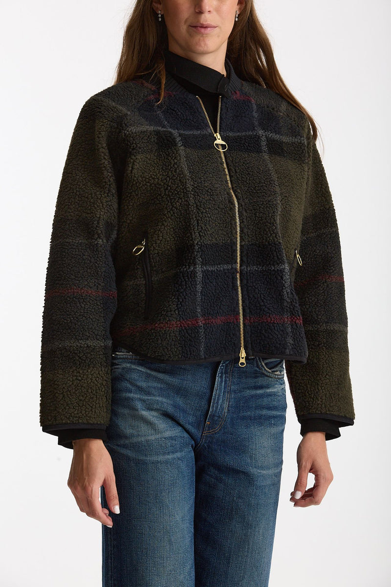 Felpa orsetto KIRKLEES FLEECE check women Barbour - 5