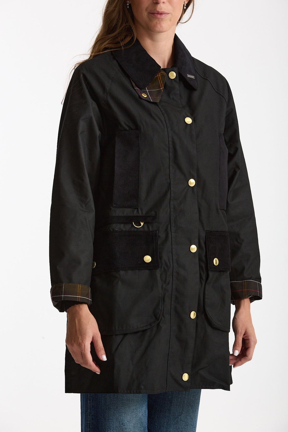 Giaccone cerato MODERN BEAUFORT WAX nero women Barbour - 4