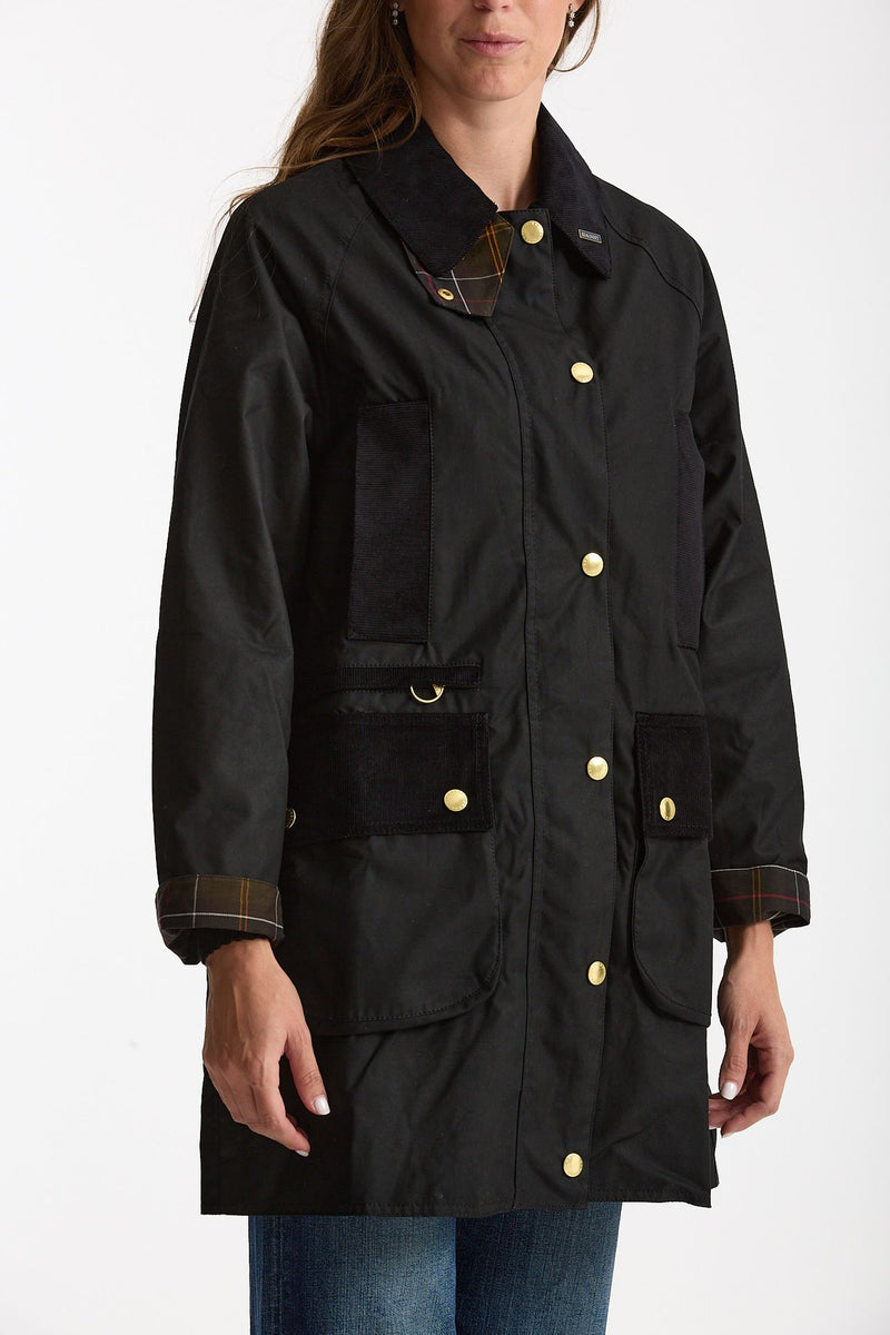 Giaccone cerato MODERN BEAUFORT WAX nero women Barbour - 4