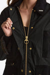 Giaccone cerato MODERN BEAUFORT WAX nero women Barbour - 7