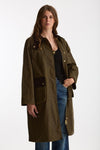 Giaccone cerato KIRKLESS WAX verde women Barbour - 4
