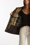 Giubbino BEADNELL WAX in cotone cerato verde women Barbour - 5